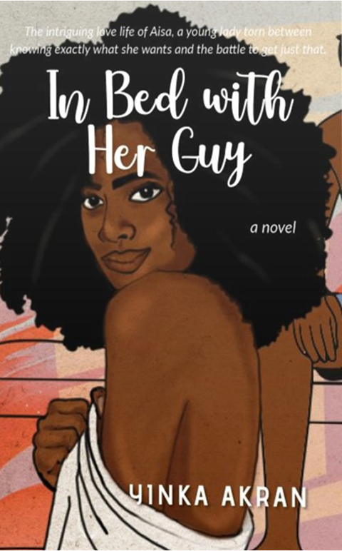 in bed with her guy